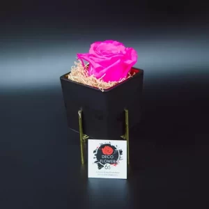 Forever Rose φούξια Eco Glass τετράγωνο μικρό
