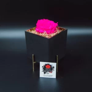 Forever Rose φούξια Eco Glass τετράγωνο μεγάλο