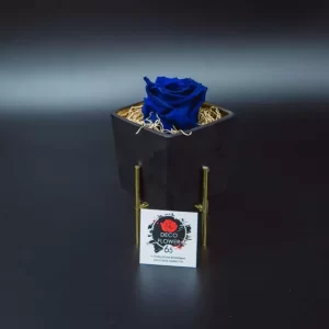 Forever Rose μπλε Eco Glass τετράγωνο μικρό