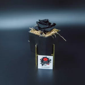 Forever Rose μαύρο Eco Glass τετράγωνο μικρό