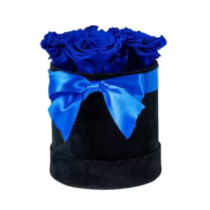Forever Rose μπλε σε κουτί μεσαίο
