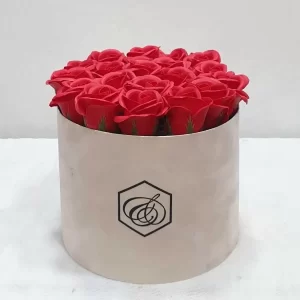 Soap Roses κόκκινο με 10 τριαντάφυλλα