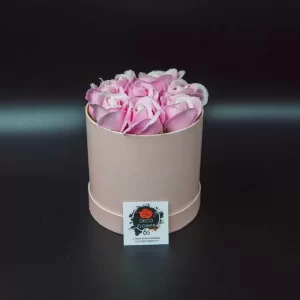 Soap Roses ροζ με 6 τριαντάφυλλα