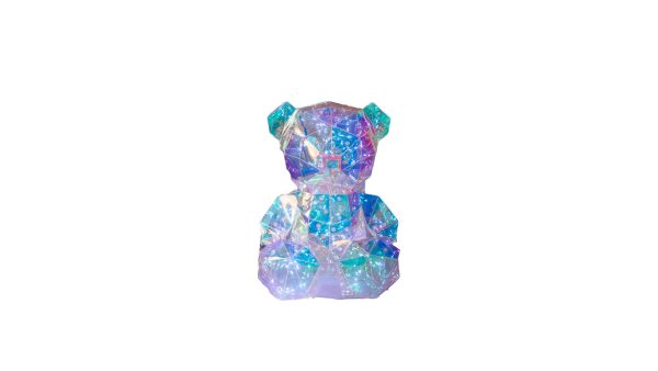 ROSE BEAR ΔΙΑΜΑΝΤΙ ΦΩΤΙΖΟΜΕΝΟ ΜΕΓΑΛΟ