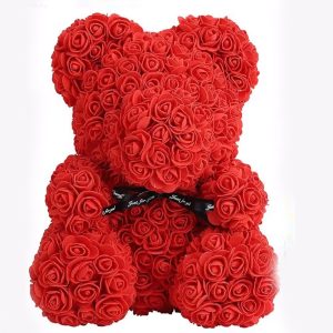 Rose Bear Κόκκινο 38cm